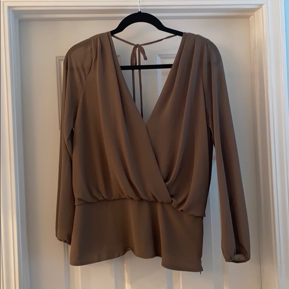 Brown top